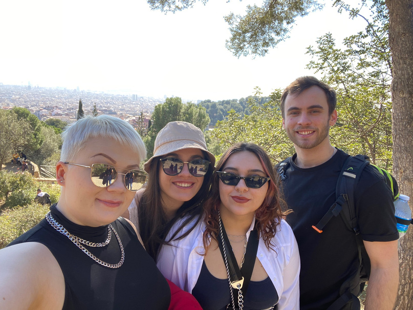 Group of student outside