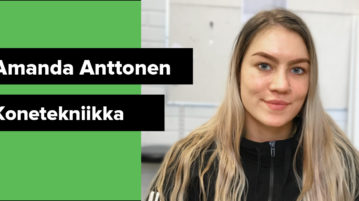 Nopeammin insinööriksi! Amanda innostui metallista – sokkona tehty alan valinta osoittautui unelmaduuniksi