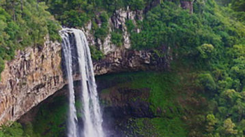 Caracol Falls in Brazil