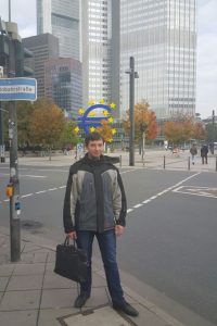 International Business alumnus Maksim in Germany